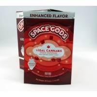 Space Gods - Legal Cannabis - Space Gummies - Strawberry Mango Flavor - THC+CBD-10pc